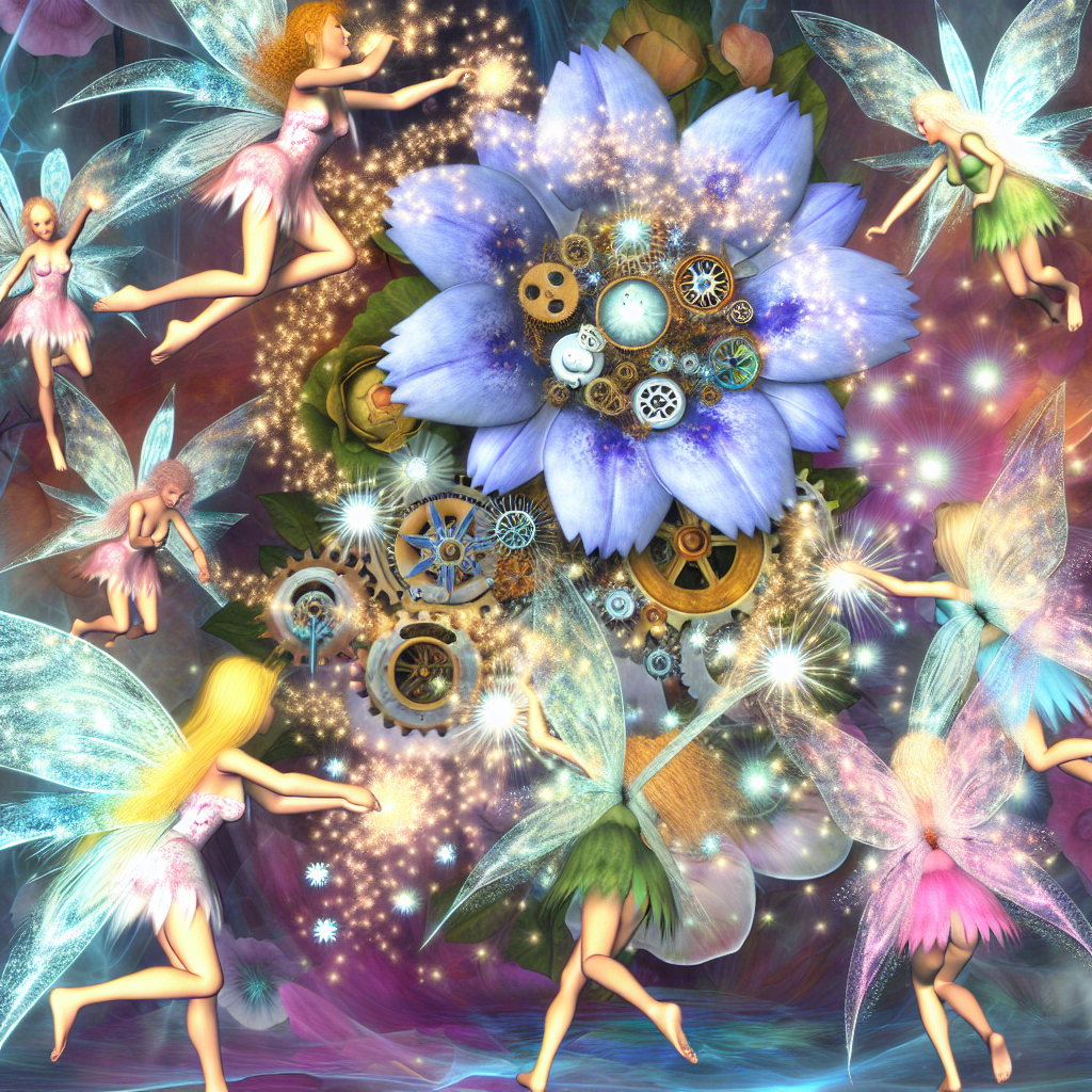 「幻想的な妖精が舞う花魄ドリームスロット」