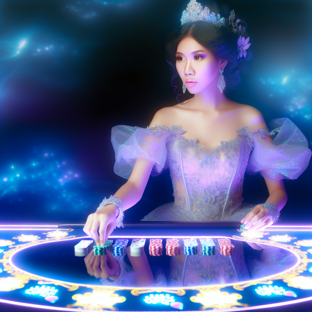 幻想的なプリンセスが輝くカジノゲーム。