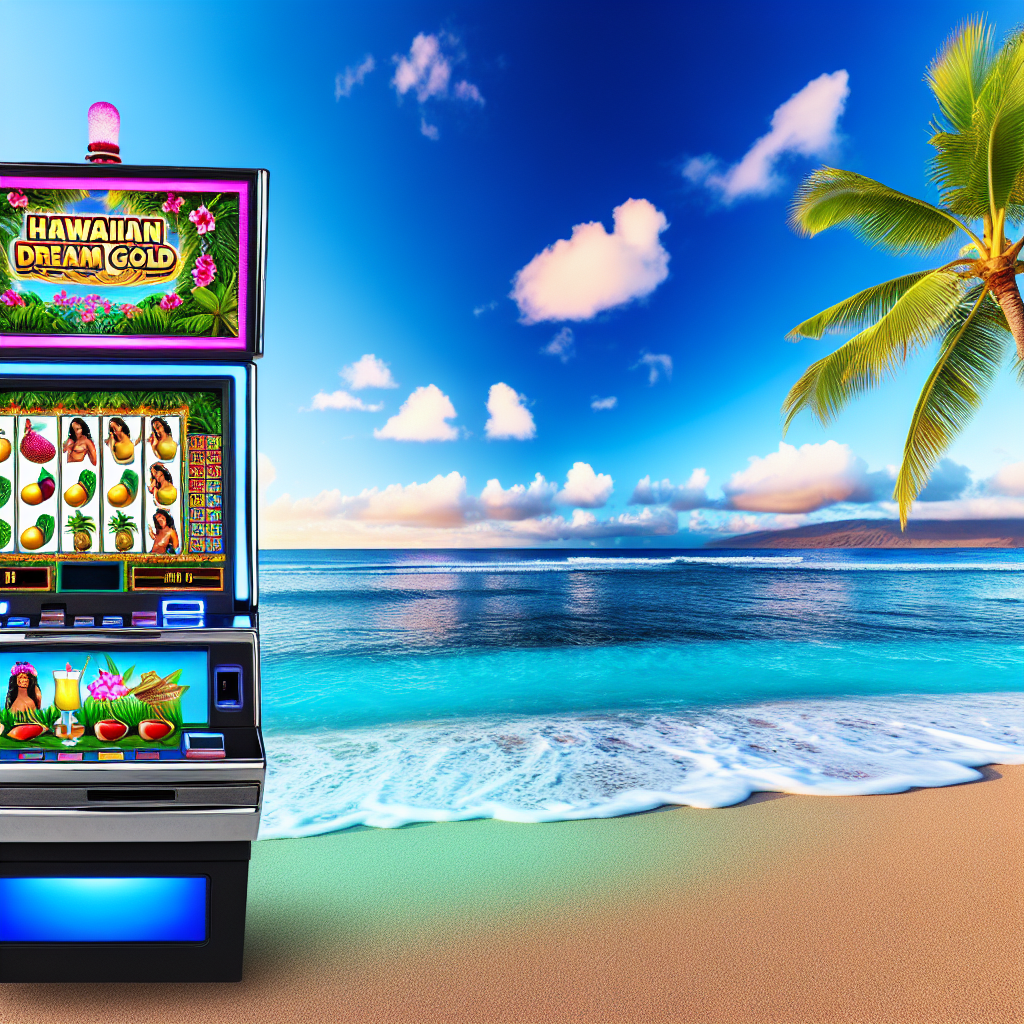 南国のビーチでHawaiian Dream Goldスロット。