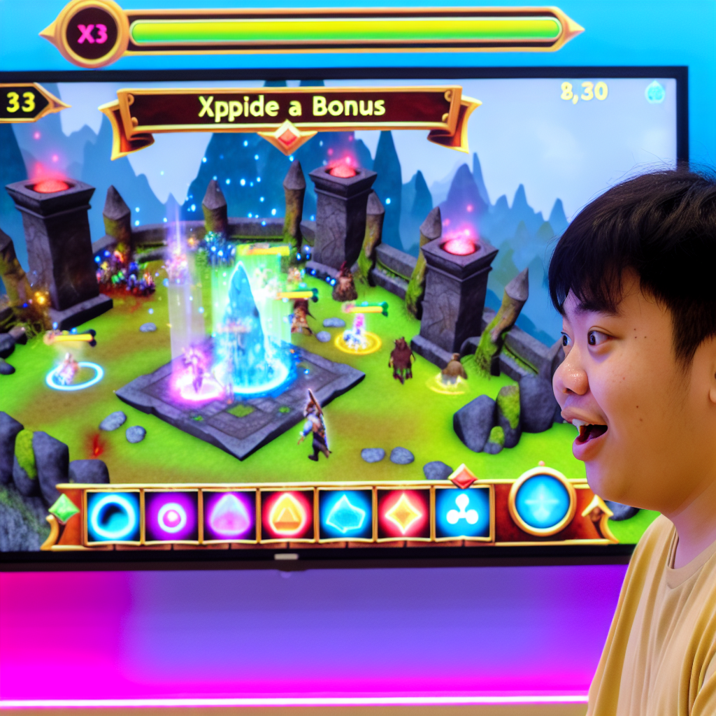 新規プレイヤーがボーナスでゲーム体験。