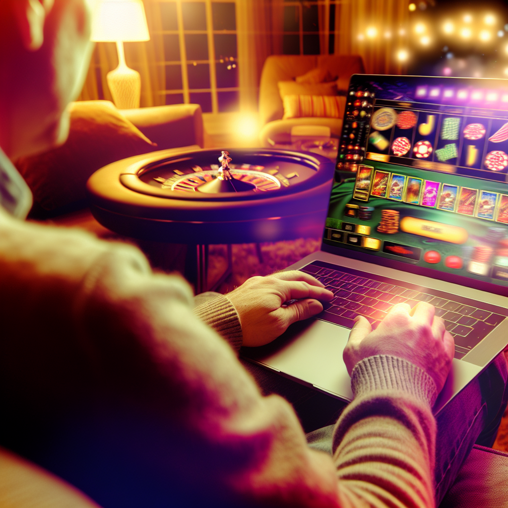 「自宅で楽しむオンラインカジノゲーム体験。」