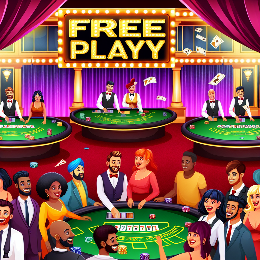 楽しいカジノゲームを無料で体験。