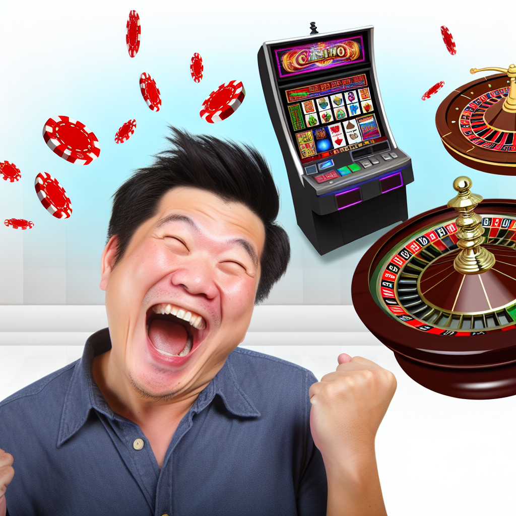 「初心者が楽しむカジノゲーム体験。」