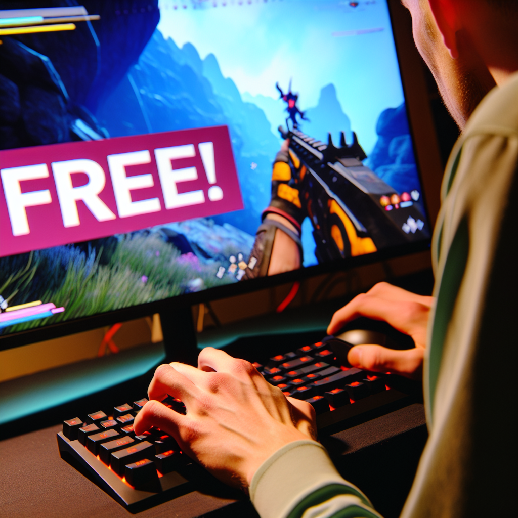「プレイヤーが無料でゲームを試す。」