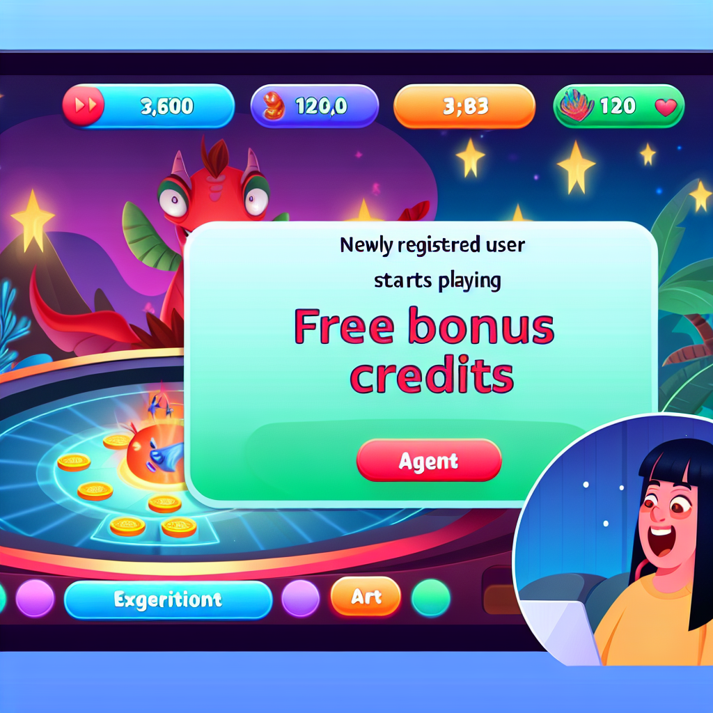 アカウント作成後、無料ボーナスでゲーム開始。